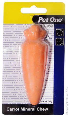 Pet One Mineral Chew Carrot 35g