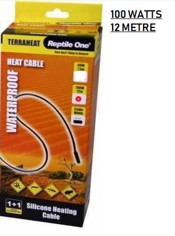 Reptile One Terraheat Heat Cord 100W 12 Metre