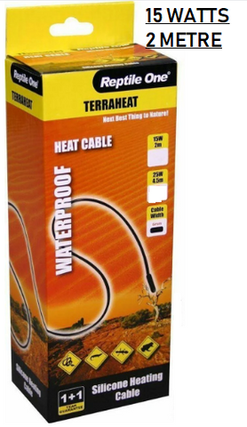 Reptile One Terraheat Heat Cord 15w 2 Metre