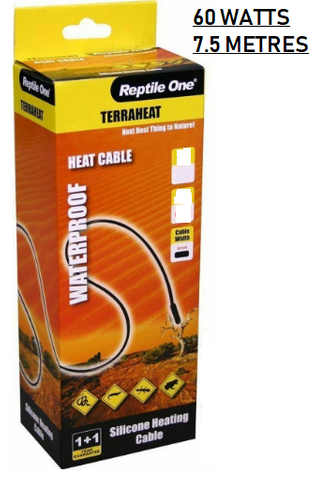 Reptile One Terraheat Heat Cord 60w 7.5 Metre