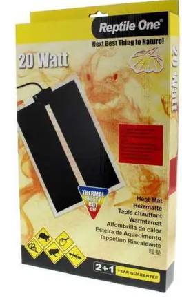 Reptile One Heat Mat 20W 42x28cm