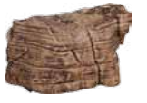 Reptile One Ornament Layered Rock Small 21x10x12cm