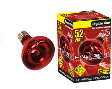 Reptile One Halogen Heat Lamp Infrared 52W E27