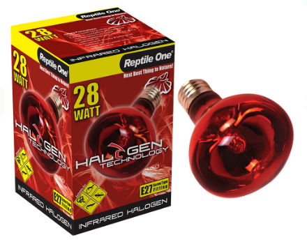 Reptile One Halogen Heat Lamp Infrared 28W E27