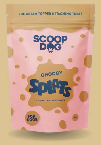 Scoop Dog Choccy Splats 100g