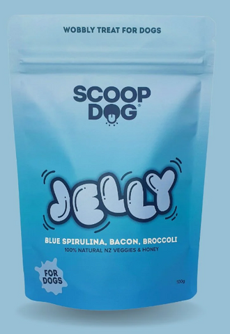 Scoop Dog Jelly Blue Spirulina 100g