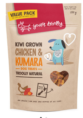 YD Chicken & Kumara Dog Treats 220g