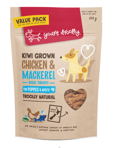 YD Chicken & Mackerel Puppy Treats 220g