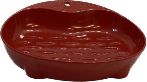 Pet One Melamine Cat Dish Feeder 260ml Red