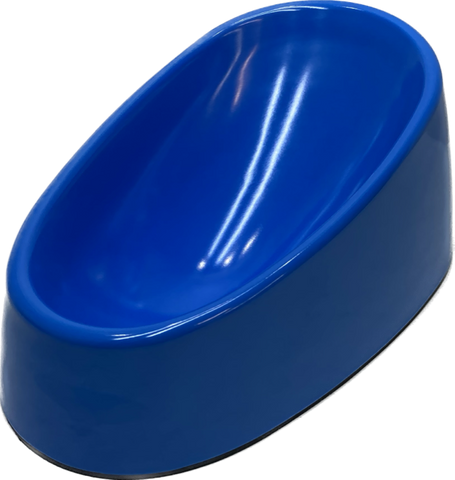 Pet One Oval Melamine Bowl  200ml Blue