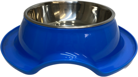 Pet One Clean Bowl Melamine 550ml Blue