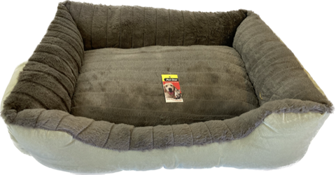 Pet One Bed Plush Velvet Lounger 60x50x17cm