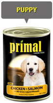 Primal Puppy Wet Chicken Salmon & Vegetables Canned 390gm