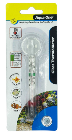 Aqua One Floating Glass Thermometer