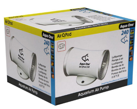 Aqua One Air Pump Air O2 Pod 240