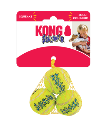 Kong Squeak Air Balls X-Small 3pk