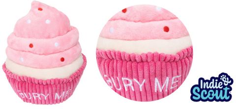 Indie & Scout Plush Cupcake Toy