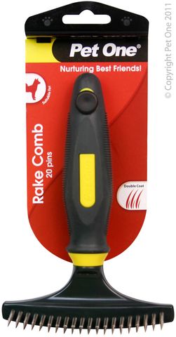 Pet One Grooming - Rake Comb 20 Pins