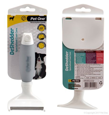 Pet One Grooming - DeShedder Brush Medium