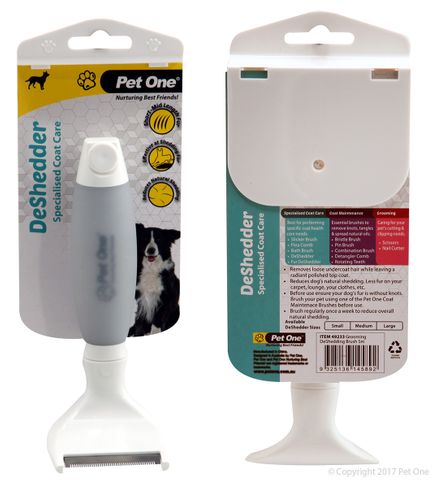 Pet One Grooming - DeShedder Brush Small