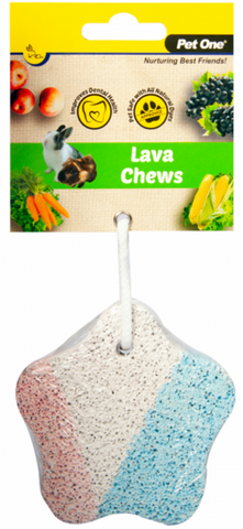 Pet One Lava Star Hanging Chew 30g