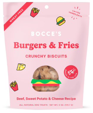 Boccee's Burgers & Fries Biscuits 141.7g