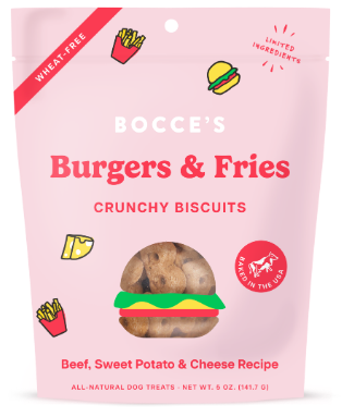 Bocce's Burgers & Fries Biscuits 141.7g