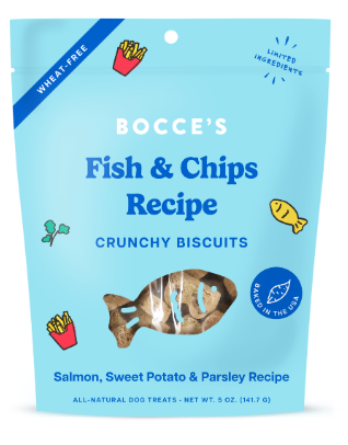 Boccee's Fish & Chips Biscuits 141.7g