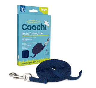 Coachi Puppy Training Line Navy 2.5m