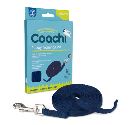 Coachi Puppy Training Line Navy 2.5m