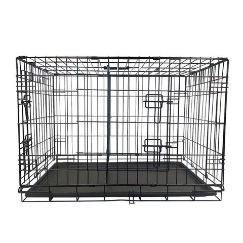 3Bears Foldable Dog Crate with Divider 78x48x54cm