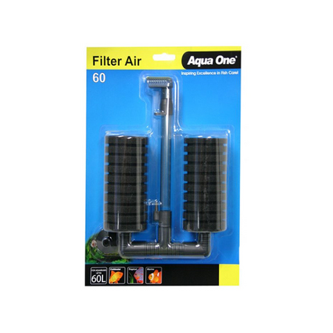 Aqua One Filter Air 60 Sponge Air Filter Suit Up To 60L