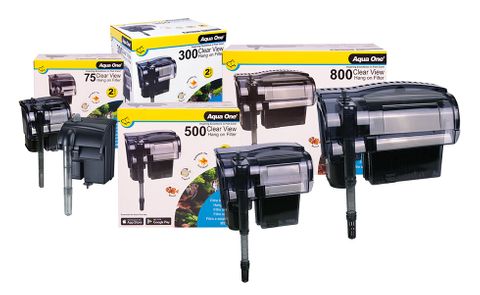 * Aqua One H800 ClearView Hang On Filter 800l/hr