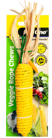 Pet One Veggie Rope Chews For Small Animals - Corn (M)