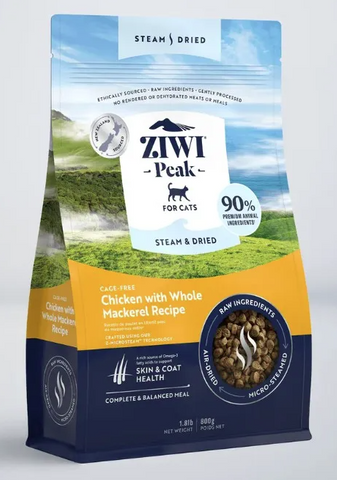 Ziwi Peak Cat Steam And Dried - Chicken Recipe 800g