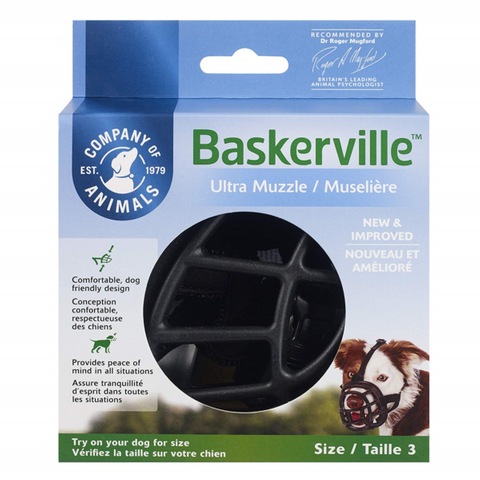 Muzzle Baskerville Ultra Size 3 Black