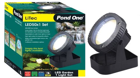 * Pond One LiTec LED 50x1 Pond Light Set