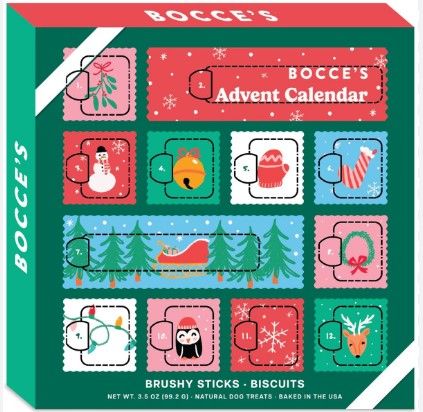 Bocce's Dog Advent Treat Calendar 100g