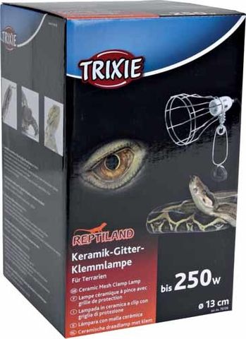 Trixie Reptiland Ceramic Mesh Clamp Lamp 250w