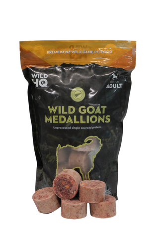 Wild HQ Dog Goat Medallions 1.36kg
