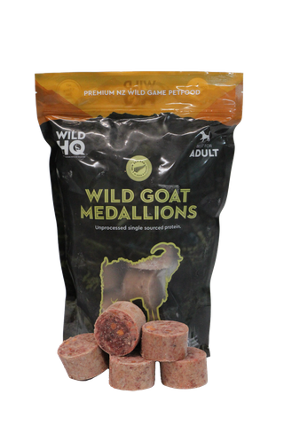 Wild HQ Dog Goat Medallions 1.36kg