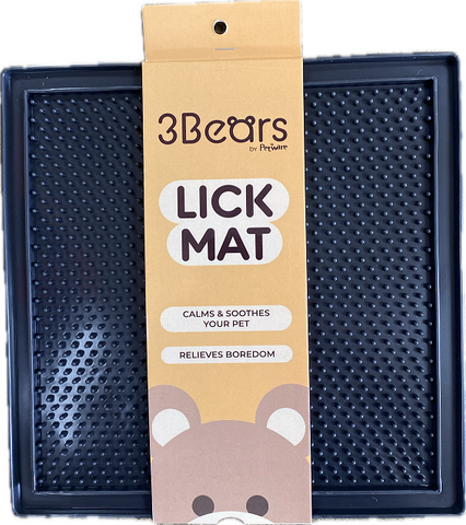 3Bears LickMat Small Grey