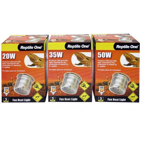 * Reptile One Fan Heat Light 35w