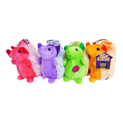 Multipet Dog Toy - Squeaky Plush Cuddly Hedgehog 20cm