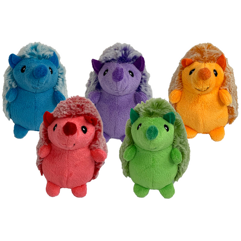 Multipet Dog Toy - Squeaky Plush Cuddly Hedgehog 12cm