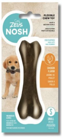 Zeus Nosh Flexible Chew Bone Chicken For Puppies Sml 11cm