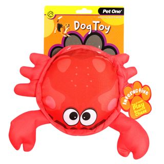 Pet One Dog Toy - Crab with Big Squeaker 24 x 26cm