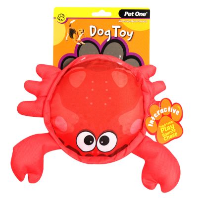 Pet One Dog Toy - Crab with Big Squeaker 24 x 26cm