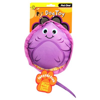 Pet One Dog Toy - Stingray with Big Squeaker 34 x 18cm