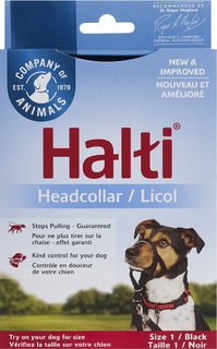Halti - Headcollar Size 1 Black